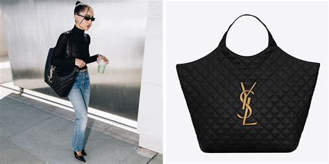 celebrity ysl shopper tote|TOTES .